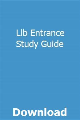 ss guide to llb entrance